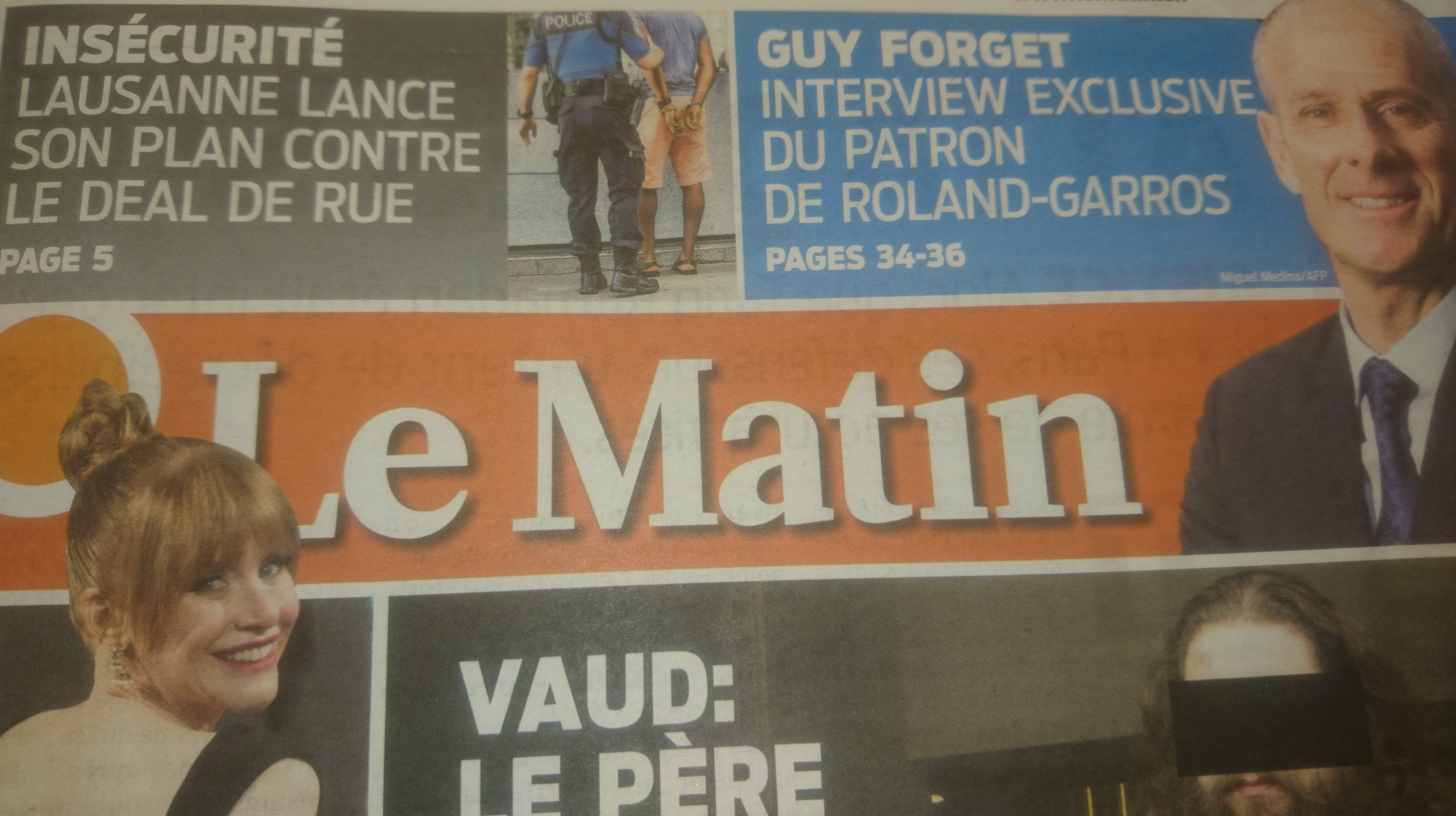 Les employés du Matin montent au front